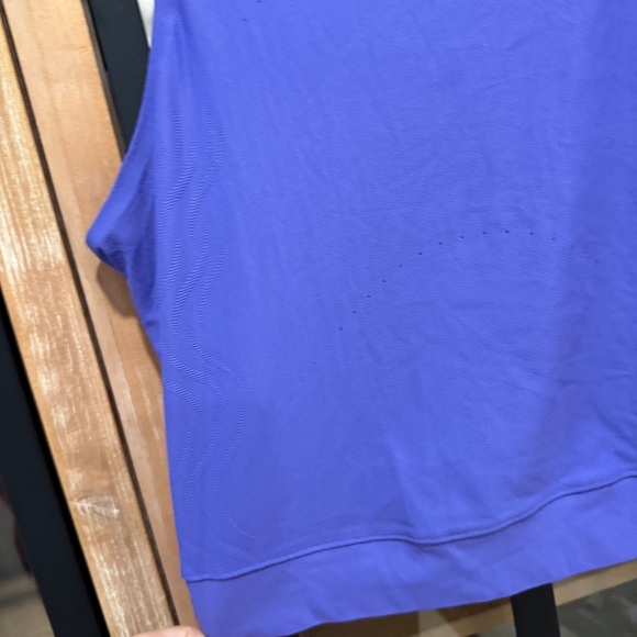 Lululemon SenseKnit Running Tank top Charged Indigo Purple Cropped workout - Picture 8 of 11